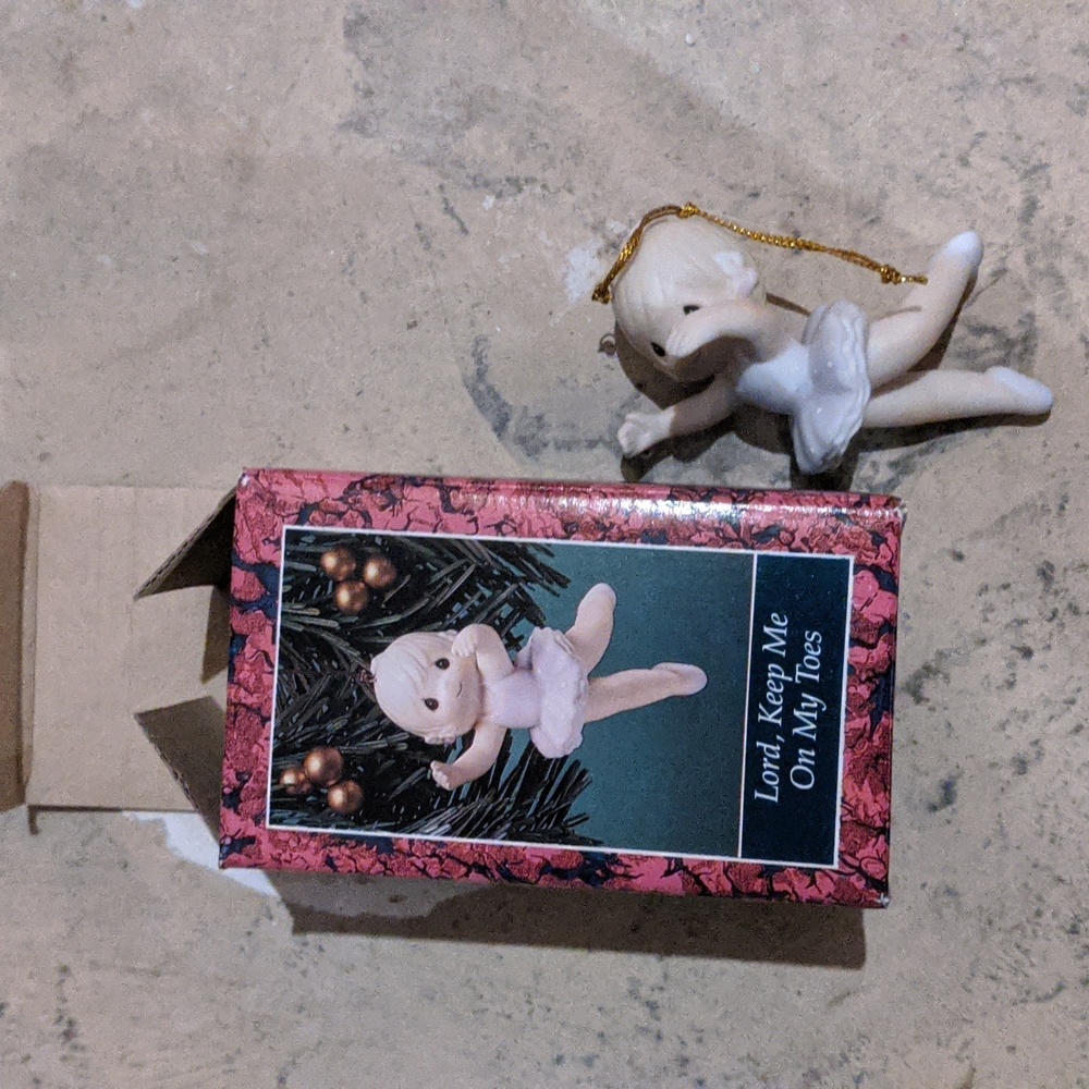 New in box precious moments ballerina ornament